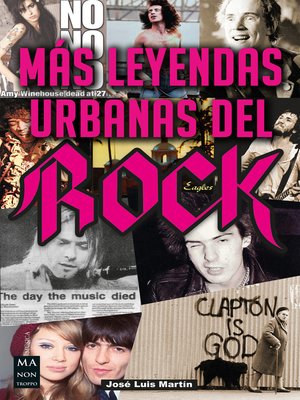 cover image of Más leyendas urbanas del rock
